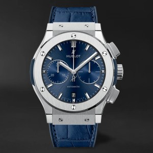 Classic Fusion Chronograph Titanium Blue