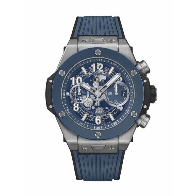 Hublot Big Bang Unico Titanyum Blue Ceramic 421.NL.5170.RX