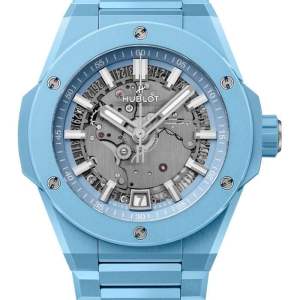 Hublot Big Bang Integrated Time Only Sky Blue Ceramic 456.EX.5120.EX