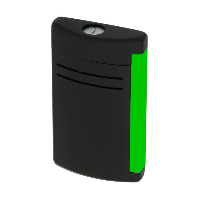 S.T. Dupont Maxijet Fluo Neon Yeşil & Siyah Çakmak 20172