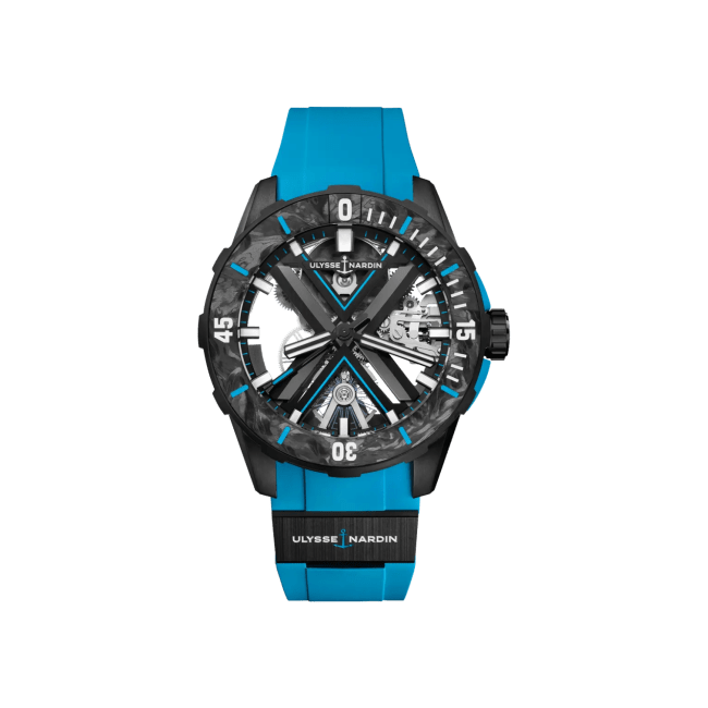 Blast X Skeleton Azure 44mm