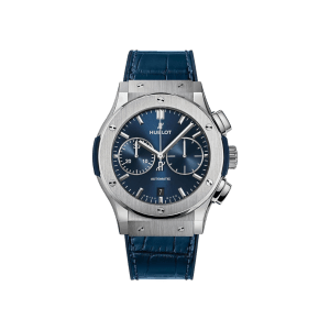 Classic Fusion Chronograph Titanium Blue 45mm