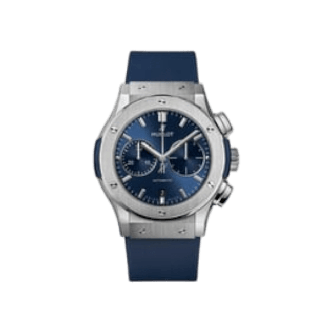 Classic Fusion Chronograph Titanium Blue 45mm